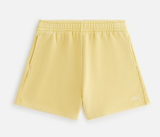 Kith Womens Rayne Sweatshorts Beige Khaki Size XS