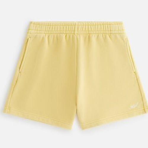 Kith Womens Rayne Sweatshorts Beige Khaki Size XS