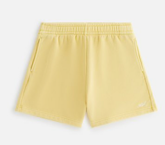 Kith Womens Rayne Sweatshorts Beige Khaki Size Small