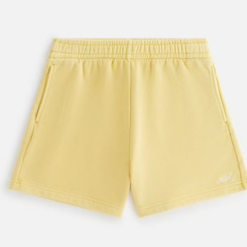 Kith Womens Rayne Sweatshorts Beige Khaki Size Small