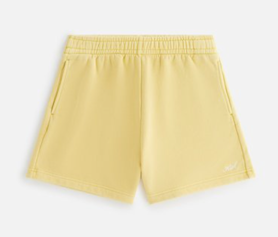 Kith Womens Rayne Sweatshorts Beige Khaki Size Medium