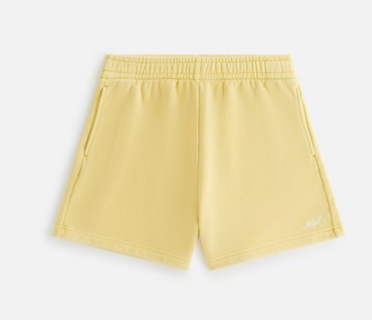 Kith Womens Rayne Sweatshorts Beige Khaki Size Large