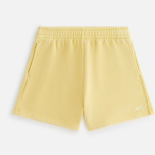 Kith Womens Rayne Sweatshorts Beige Khaki Size Large
