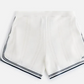 Kith Womens Rayne Perforated Knit Short Off White Size Medium