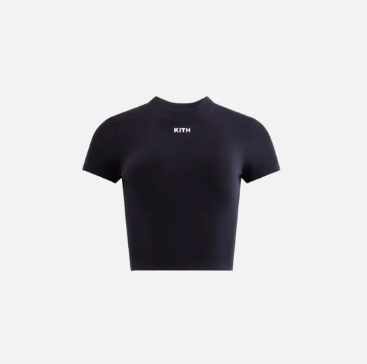 Kith Women's Mulberry II Active Black Tee Size Large