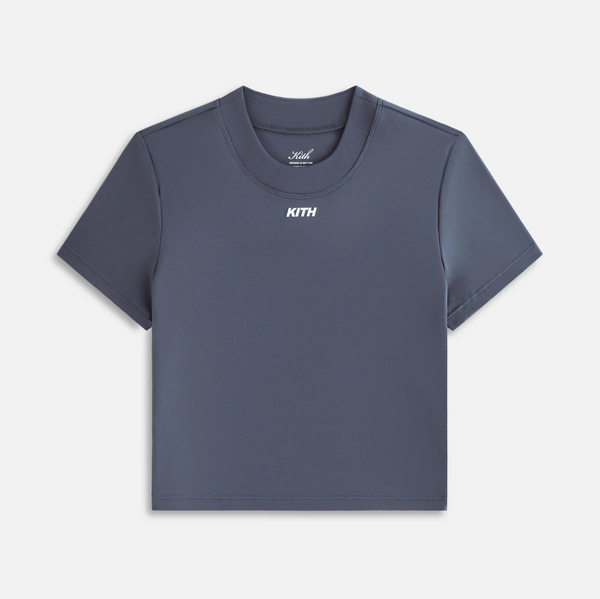 Kith Women's Mulberry II Dark Grey Active Tee Size Large