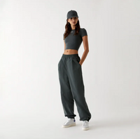Kith Women's Mulberry II Dark Grey Active Tee Size Small
