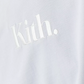 Kith Women's Vintage Punctured Logo Tee - Jersey Blue - Size XS