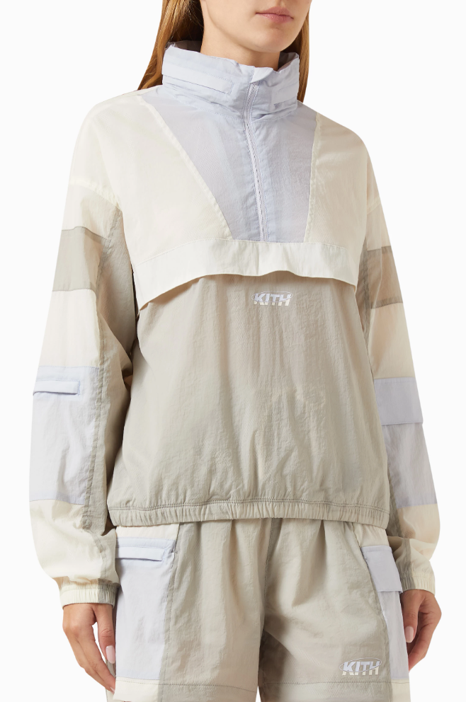 Kith Women's Mila 1/2 Zip Jacket - Nano - Size Medium