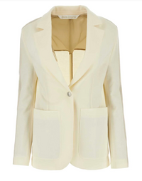 Palm Angels Side Stripe Detailed Blazer Suit Jacket Womens Size 44