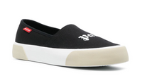 Palm Angels Logo Slip On Black/White Sneakers Size 38 (5M)