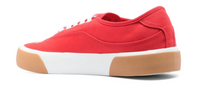 Palm Angels Logo Red/White Lace-Up Skater Sneakers Size 43 (10M)