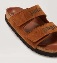 Palm Angels Logo Printed 'Sand'Slide Sandals Size 41 (8M)