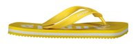 Palm Angels Logo Printed Yellow Flip-Flop Sandals Size 40 (7M)