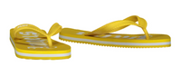Palm Angels Logo Printed Yellow Flip-Flop Sandals Size 40 (7M)