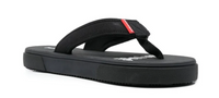 Palm Angels Logo Tag Black Flip Flop Sandals Size 44 (11M)