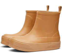 Palm Angels Rubber Snow Beige Round-Toe Boots Size 40 (7M)