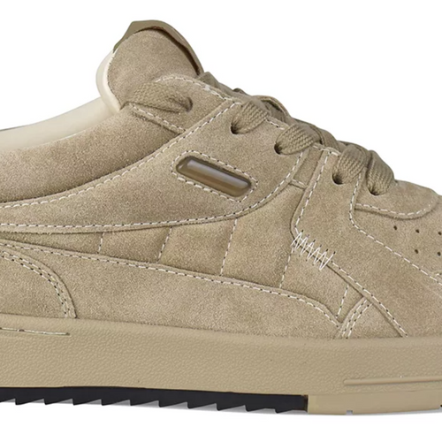Palm Angels University Origin Suede "Beige/Black" Sneakers Size 39 (6M)