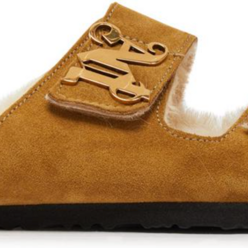 Palm Angels Comfy Open Toe Camel Slipper Sandals Size 42 (9M)