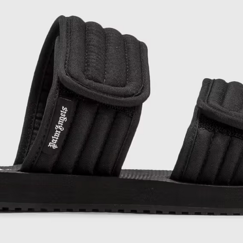 Palm Angels Nylon Strap Black Sandals Size 42 (9M)