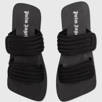 Palm Angels Nylon Strap Black Sandals Size 43 (10M)