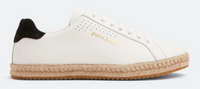 Palm Angels Espadrille White/Black Sneakers Size 39 (6M)