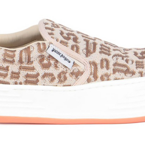 Palm Angels Snow Slip-On Brown/Beige Sneakers Size 41 (8M)