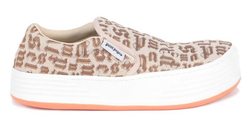 Palm Angels Snow Slip-On Brown/Beige Sneakers Size 41 (8M)