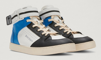 Palm Angels Palm 1 High-Top Blue/White Strap Sneakers Size 43 (10M)