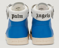 Palm Angels Palm 1 High-Top Blue/White Strap Sneakers Size 43 (10M)