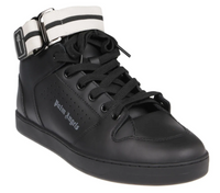 Palm Angels Palm 1 Hightop Black Strapped Sneakers Size 41 (8M)