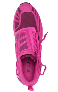 Palm Angels Women's Palm Web Fuchsia Sneaker Size 37 (5.5W)