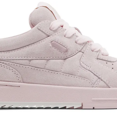 Palm Angels Women's Palm Univeristy Low Pink Suede Size 36 (4.5W)