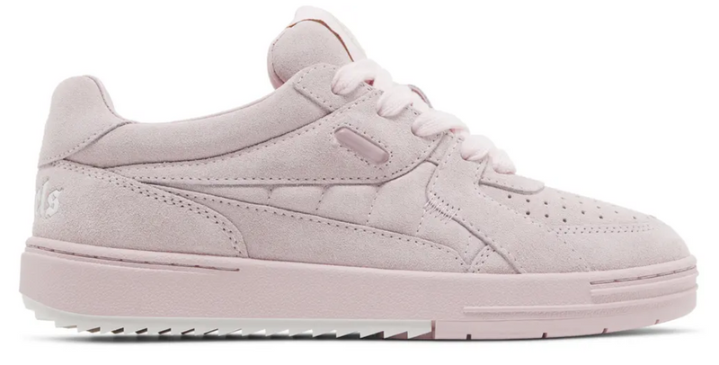 Palm Angels Women's Palm Univeristy Low Pink Suede Size 36 (4.5W)