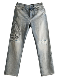 Amiri Crystal Hotel Antique Indigo Denim Jeans Size 34 (MSRP: $1,890)