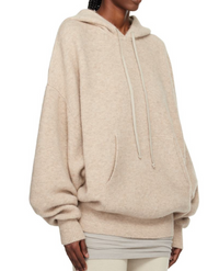 Rick Owens Knitted Hun Hoodie 