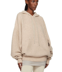 Rick Owens Knitted Hun Hoodie 