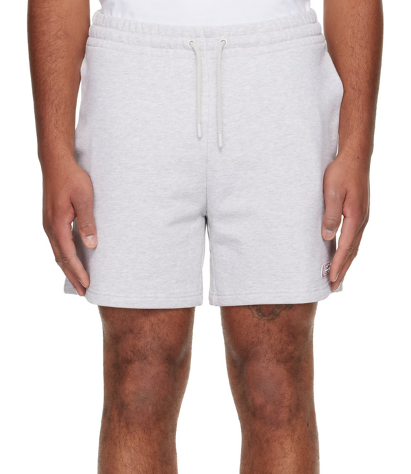 Casablanca PVC Patch Grey Marle Jersey Sweatshorts Size XXL