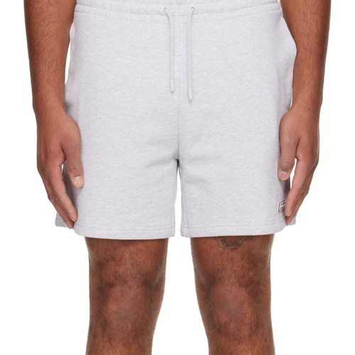 Casablanca PVC Patch Grey Marle Jersey Sweatshorts Size XXL