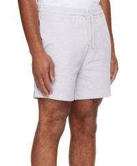 Casablanca PVC Patch Grey Marle Jersey Sweatshorts Size XXL