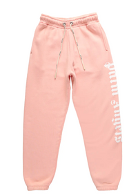 Palm Angels GD Logo Sweatpants Salmon Large Brand New MSRP:$849.99