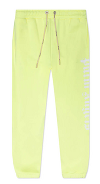 Palm Angels GD Logo Sweatpants Yellow Large Brand New MSRP:$849.99