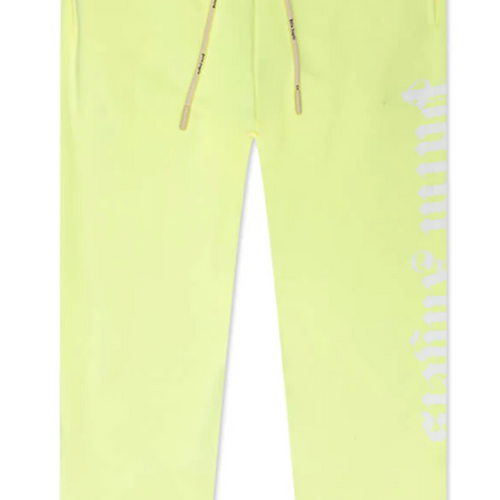 Palm Angels GD Logo Sweatpants Yellow Large Brand New MSRP:$849.99