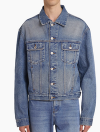 Jacquemus La Veste Denim Trucker Jacket Blue 54 Brand New MSRP:$850.00