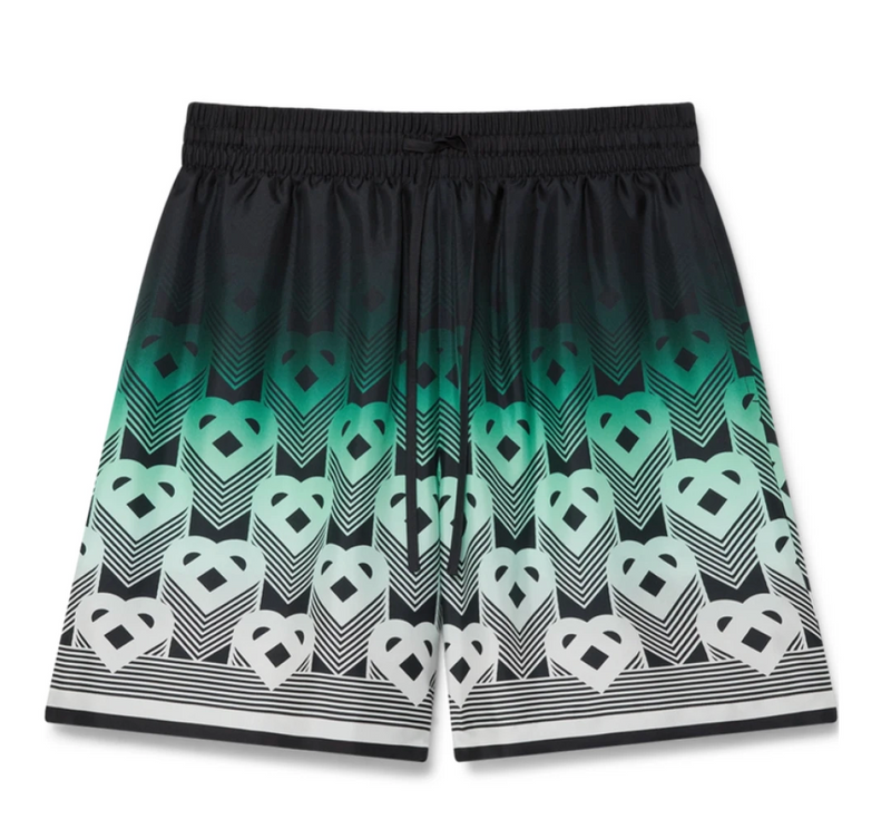 Casablanca Gradient Monogram Silk Shorts XXXL Brand New