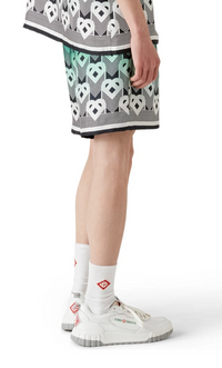 Casablanca Gradient Monogram Silk Shorts XXXL Brand New
