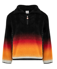 Casablanca Gradient Effect Quarter Zip Sweatshirt Medium Brand New