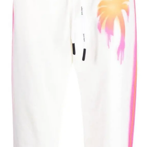 Palm Angels Sprayed Palm Cotton Sweatpants XL Brand New