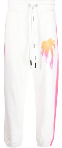 Palm Angels Sprayed Palm Cotton Sweatpants XXL Brand New