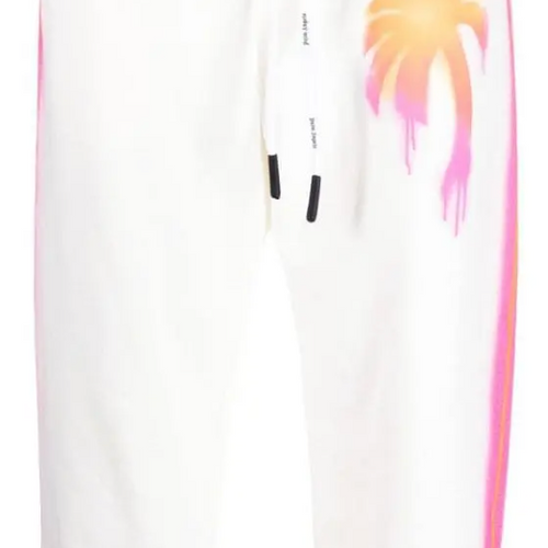 Palm Angels Sprayed Palm Cotton Sweatpants XXL Brand New